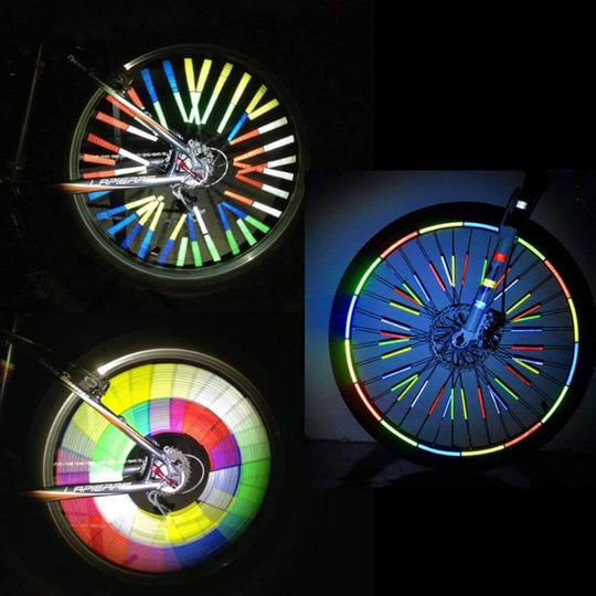12 Stück Fahrradspeichen-Reflektor