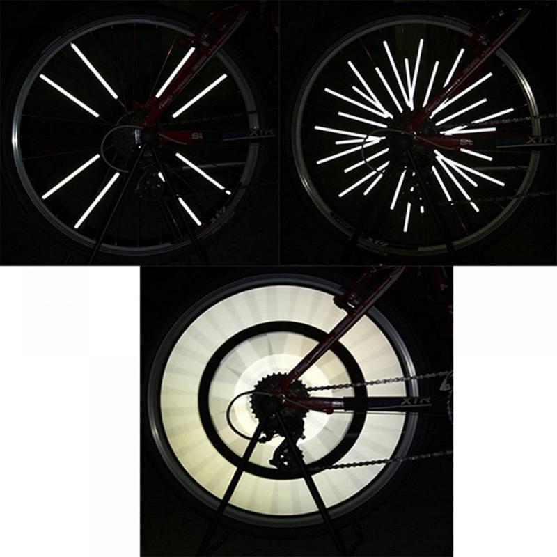 12 Stück Fahrradspeichen-Reflektor
