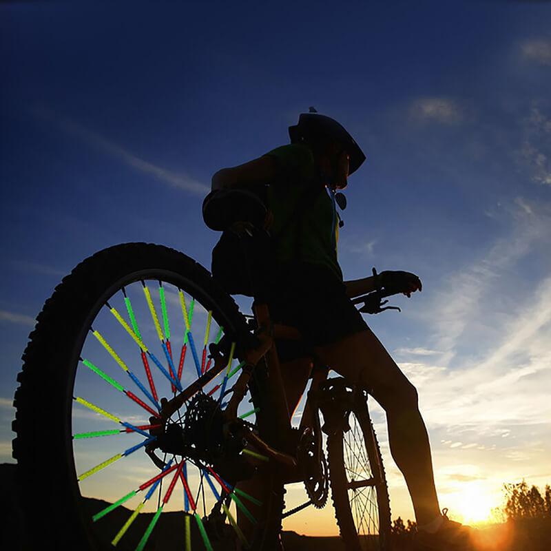 12 Stück Fahrradspeichen-Reflektor