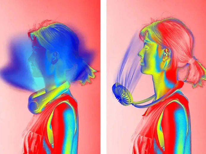360° Tragbarer Halsventilator