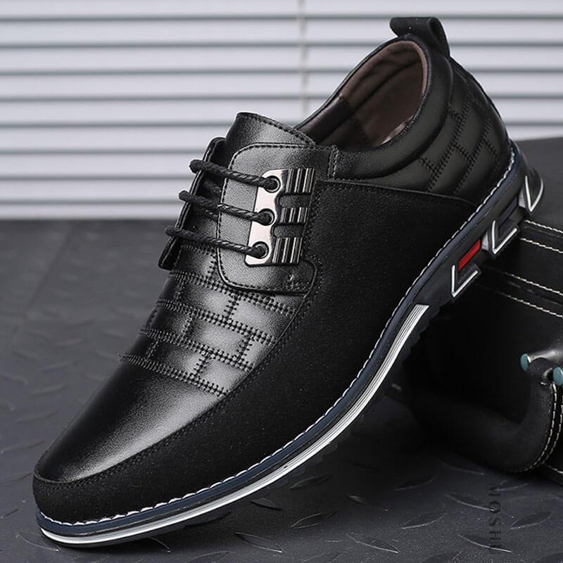 Atmungsaktive Lederschuhe Für Männer