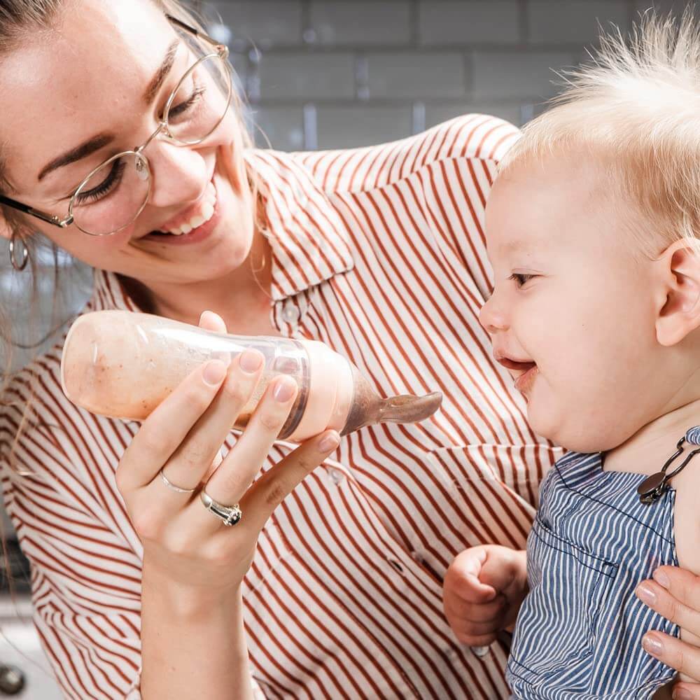 Baby Fütterung Flasche Löffel