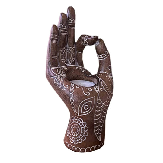 Buddha Hand Kerzenhalter