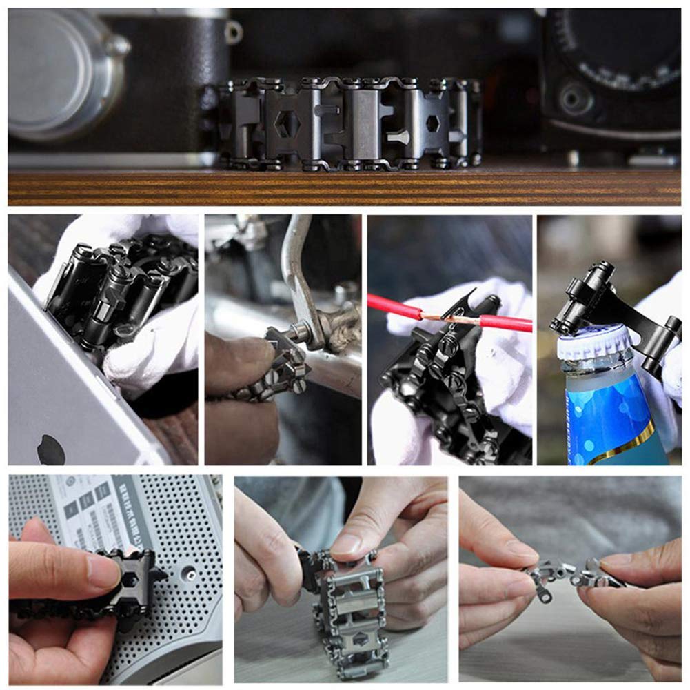 Edelstahl-Multi-Tools-Armband
