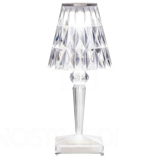 Glitzernde Diamant Acryl Lampe