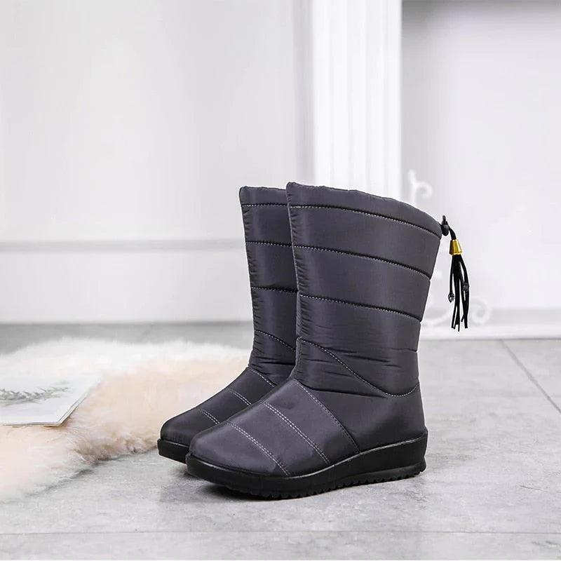 Superwarme zachte winterlaarzen voor dames