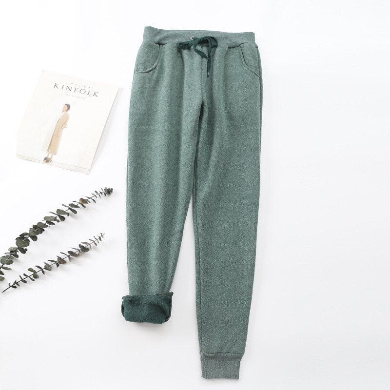 Comfortabele kasjmier joggingbroek