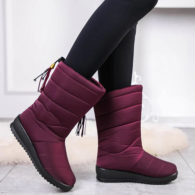 Superwarme zachte winterlaarzen voor dames