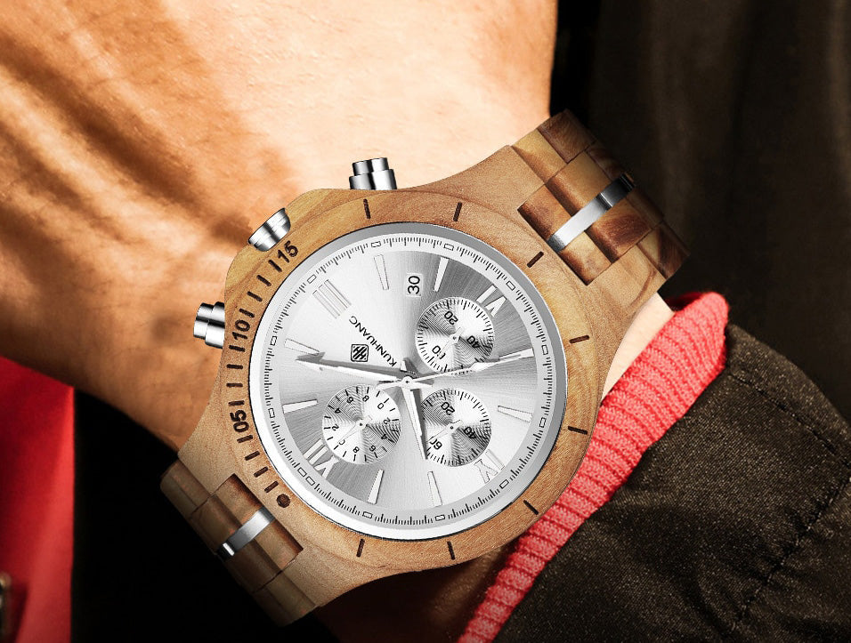 Herrenuhr Aus Holz