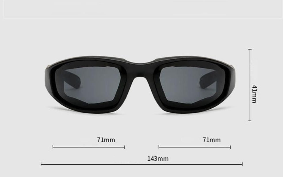 Motorradfahrer-Brille