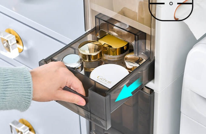 Multifunktionaler Schubladenorganisator Mit Beweglicher Lücke