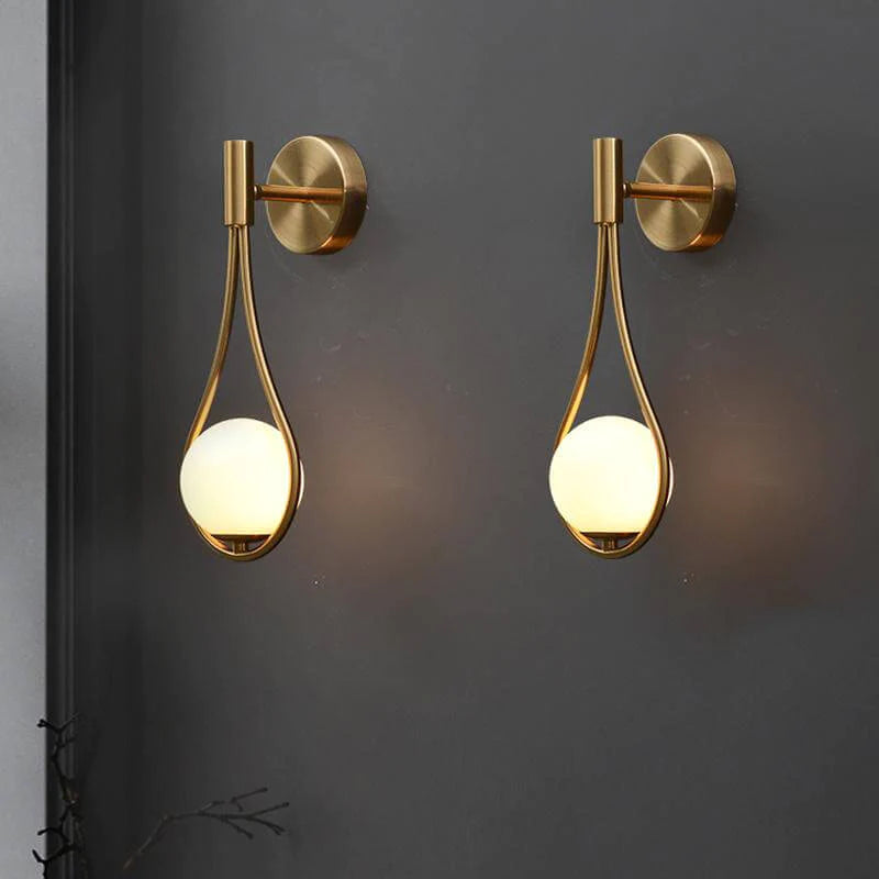 Nordic Creative Metall-Wandleuchte