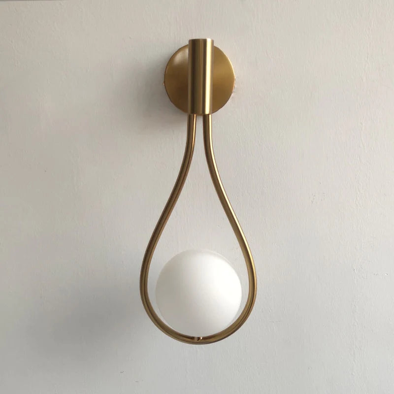 Nordic Creative Metall-Wandleuchte