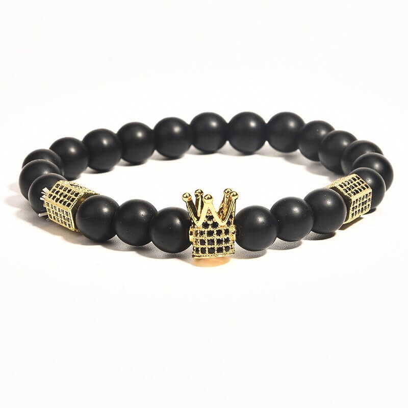 Onyx Stein Armband