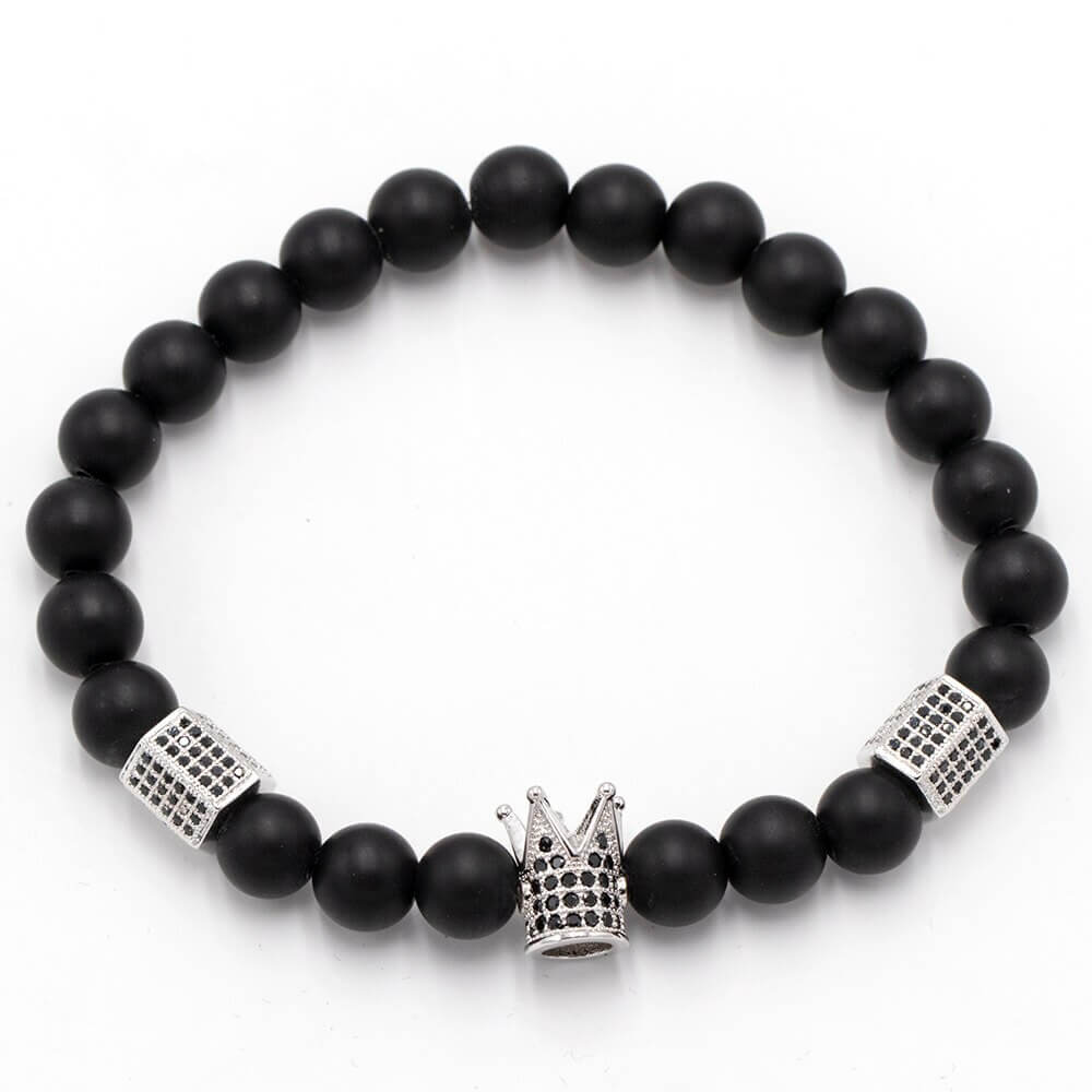 Onyx Stein Armband
