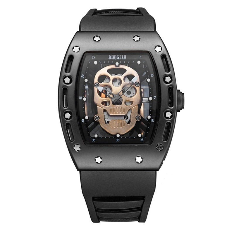 Piraten-Totenkopf Herrenuhr
