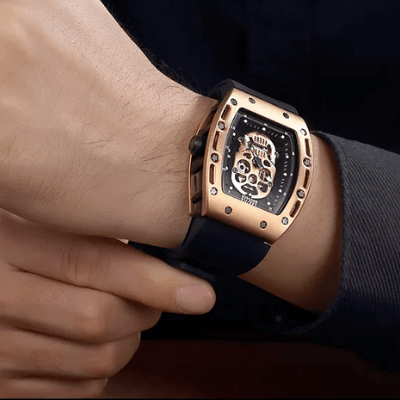 Piraten-Totenkopf Herrenuhr