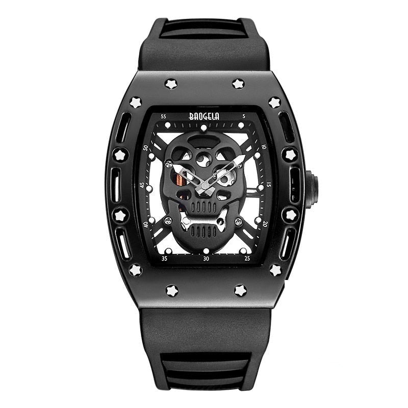 Piraten-Totenkopf Herrenuhr