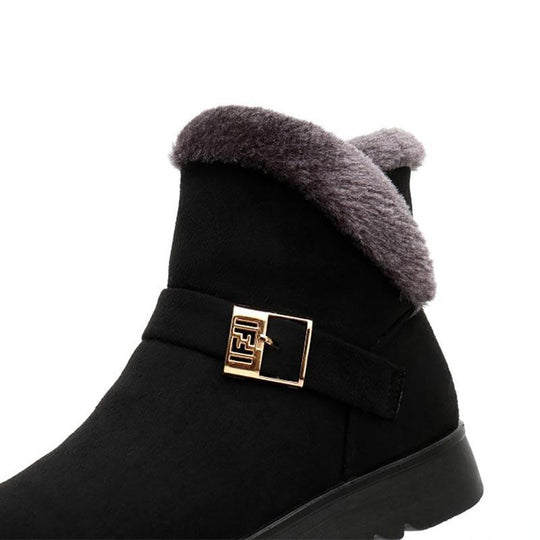 Plüsch-Schneestiefel Für Frauen