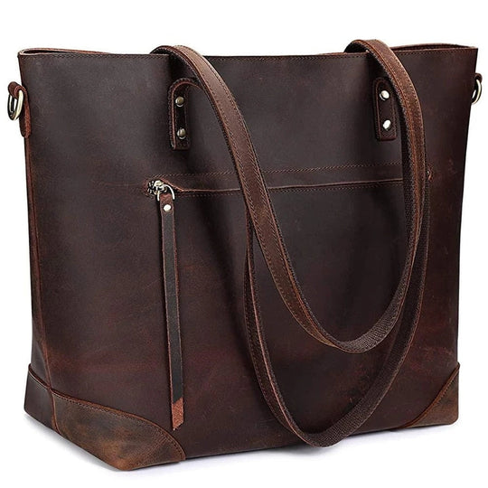 Vintage lederen tas