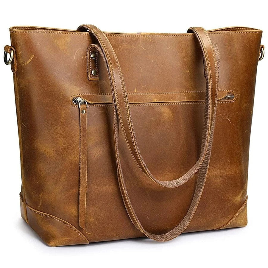 Vintage lederen tas