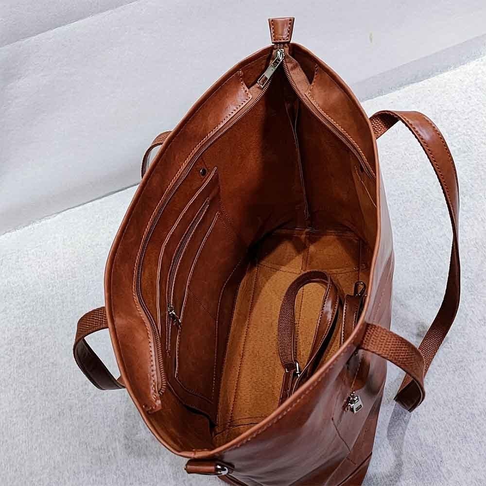 Vintage lederen tas
