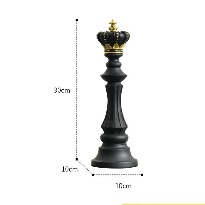 Schach-Statue