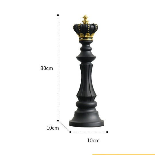 Schach-Statue