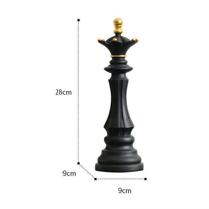 Schach-Statue