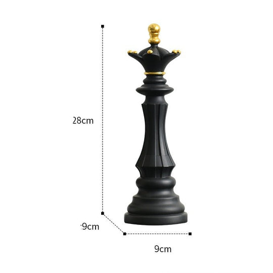 Schach-Statue