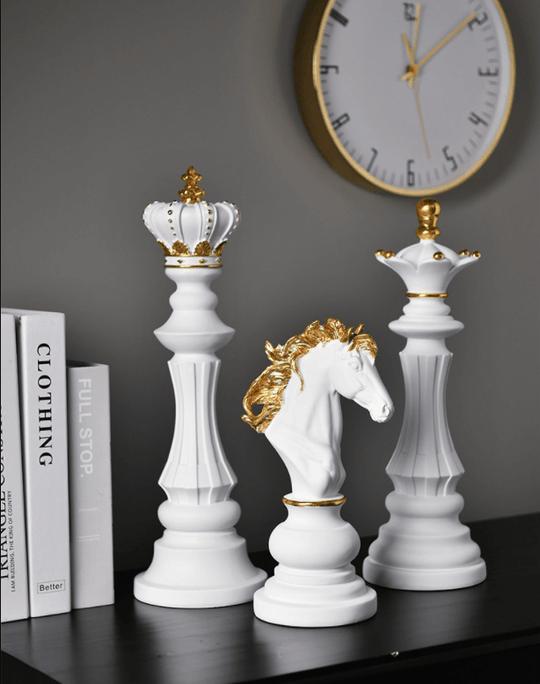 Schach-Statue
