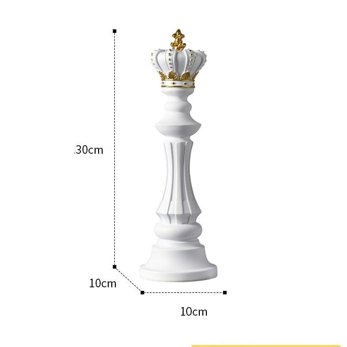 Schach-Statue