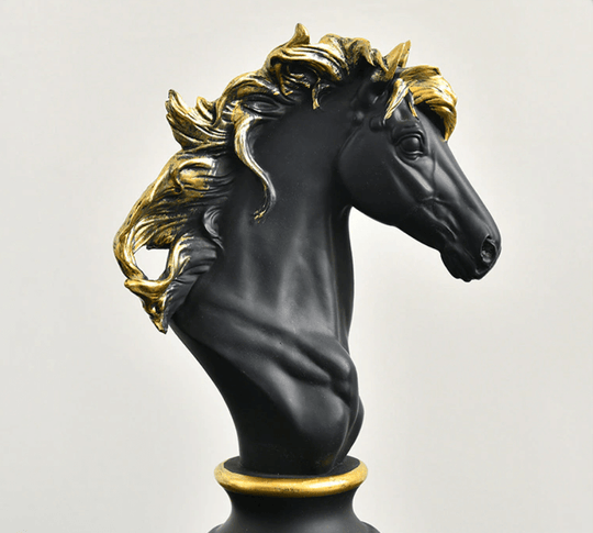 Schach-Statue