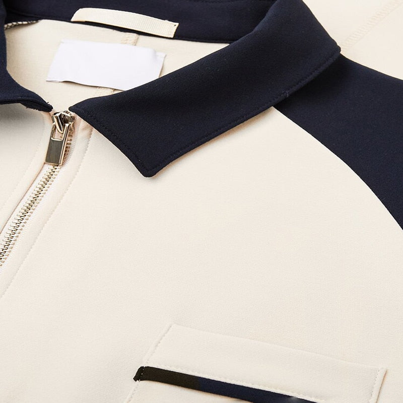 Sommer-Zip Shirt