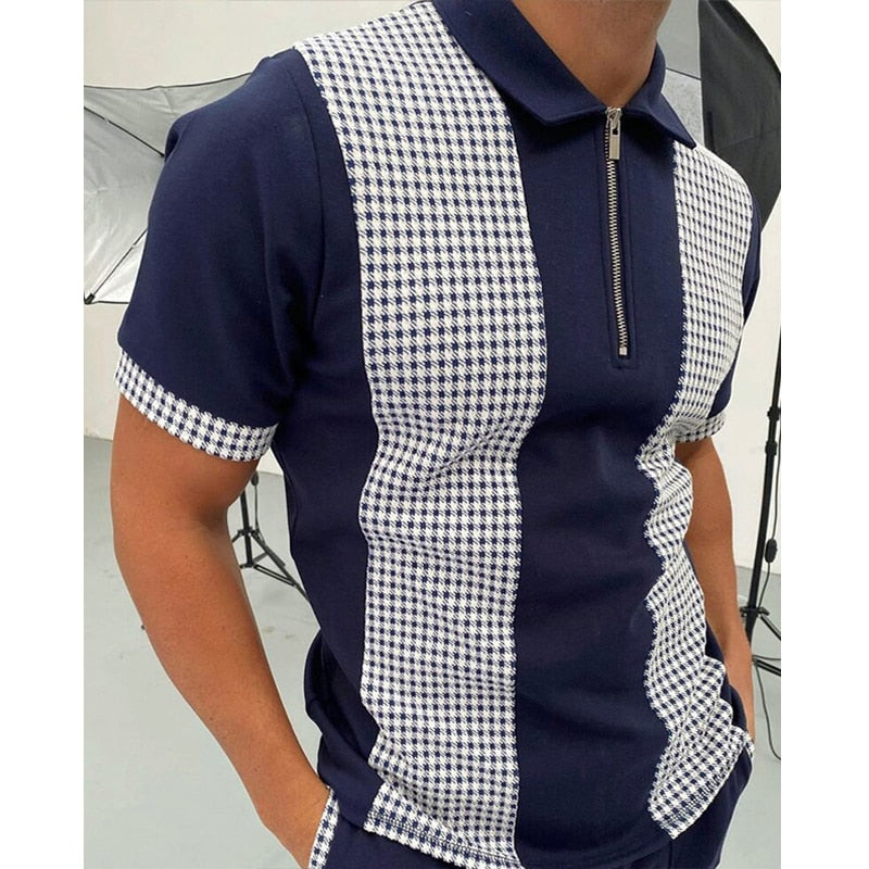 Sommer-Zip Shirt