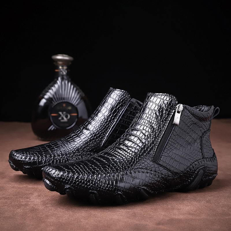 Stiefel Aus Rindsleder