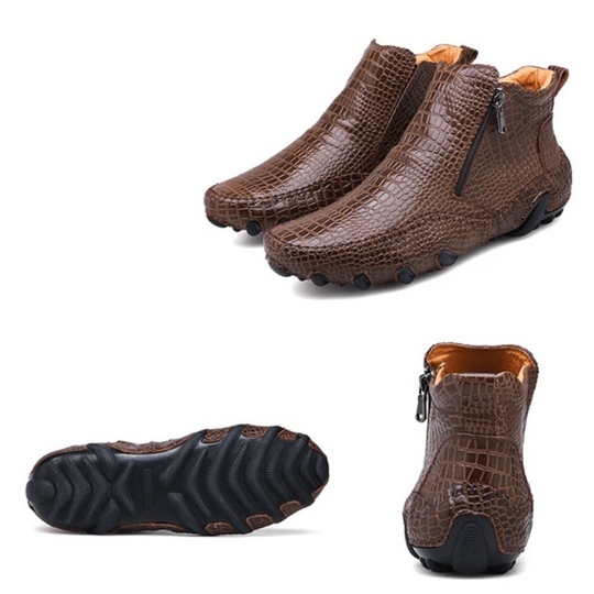 Stiefel Aus Rindsleder