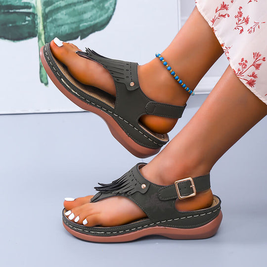Strand Sandalen Mit Quasten