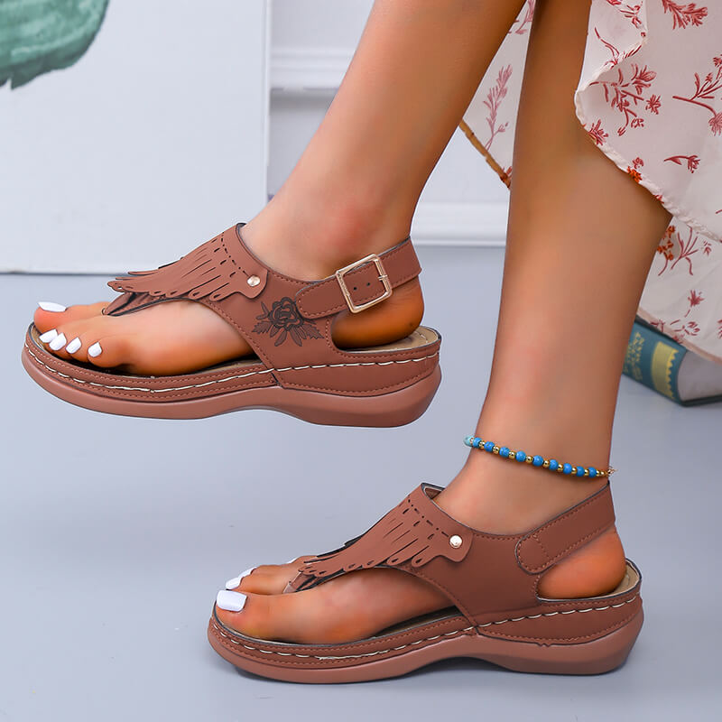 Strand Sandalen Mit Quasten