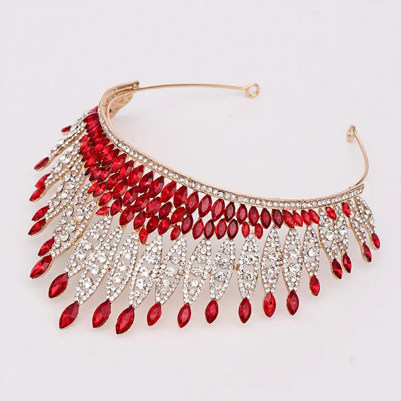 Strass Kristall Tiara