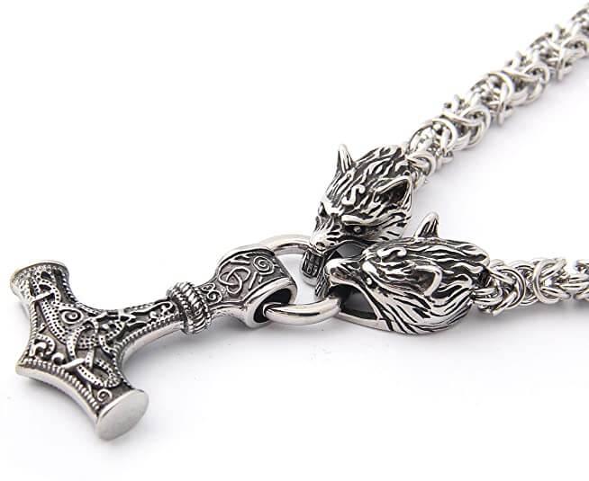 Thor Hammer Anhänger Halskette
