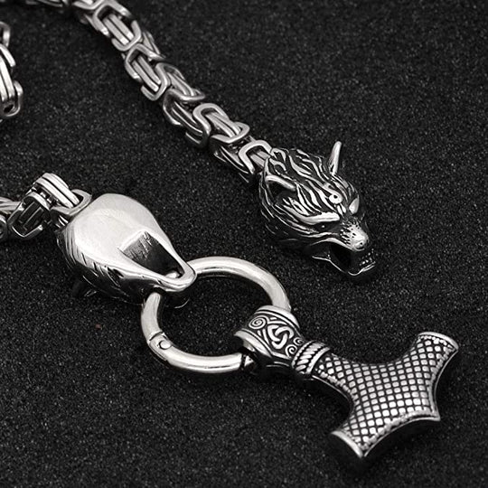 Thor Hammer Anhänger Halskette