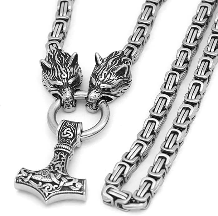 Thor Hammer Anhänger Halskette