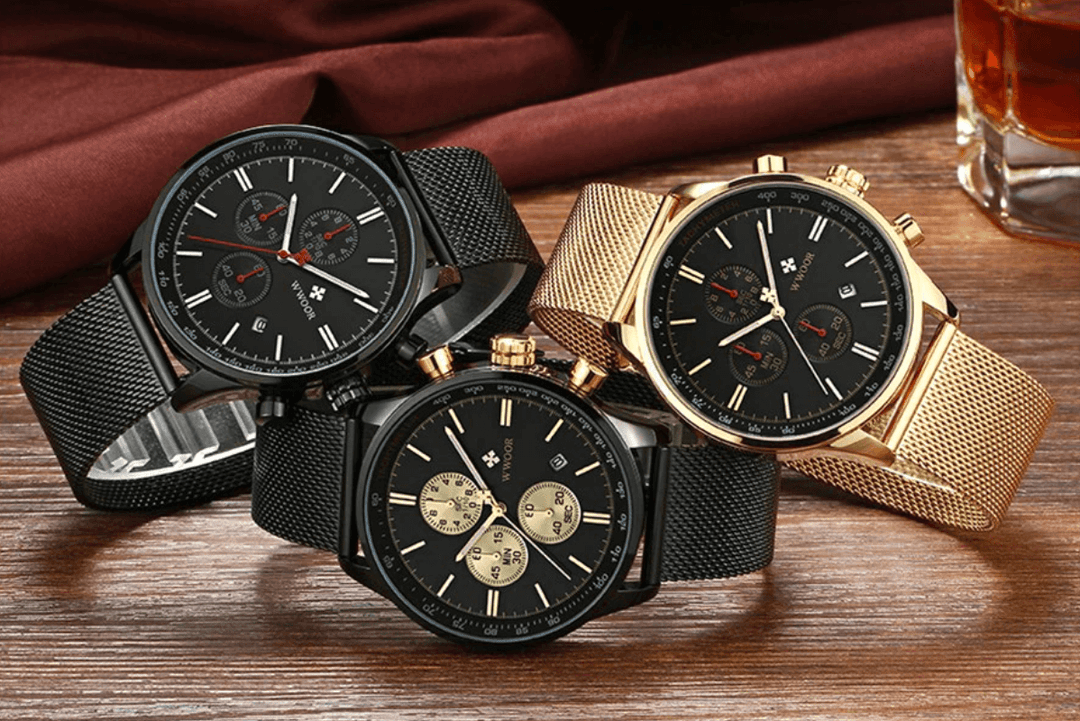 Ultradünne Chronographen-Armbanduhr