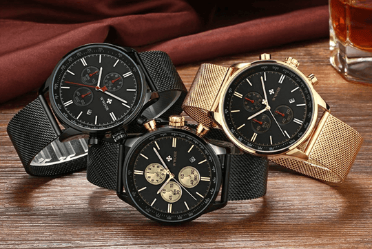 Ultradünne Chronographen-Armbanduhr