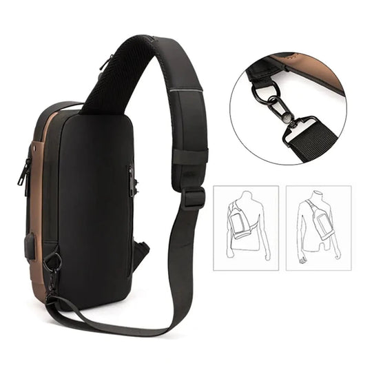 Usb-Lade Crossbody Tasche