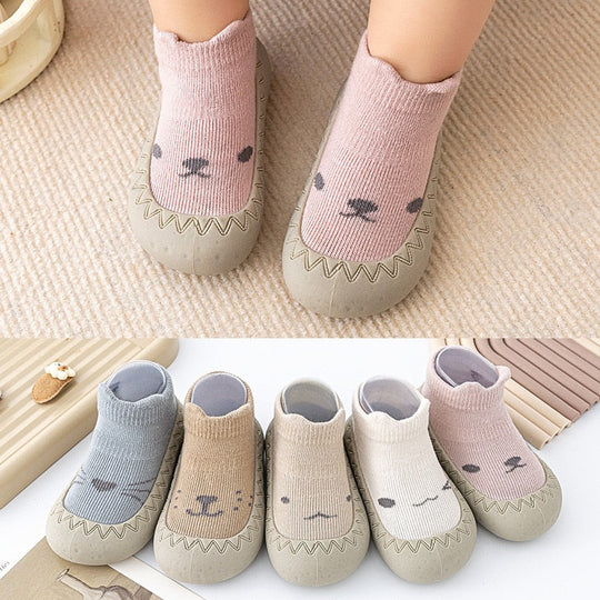 Weiche Gummi Cartoon Baby Schuhe