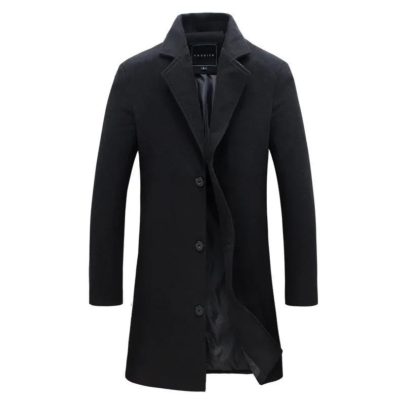 Slim fit zakelijke herenjas