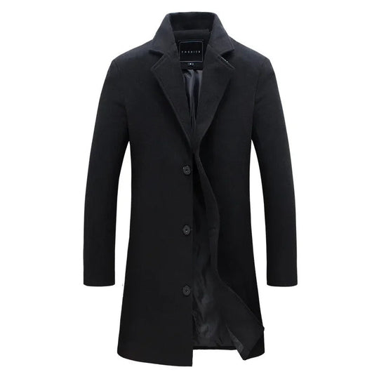 Slim fit zakelijke herenjas