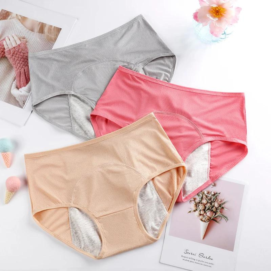 Menstruatieslip voor vrouwen met een maatje meer